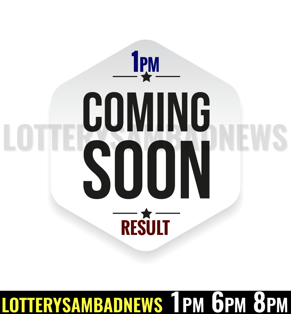 Lottery Sambad 1 PM Today 21/03/2025