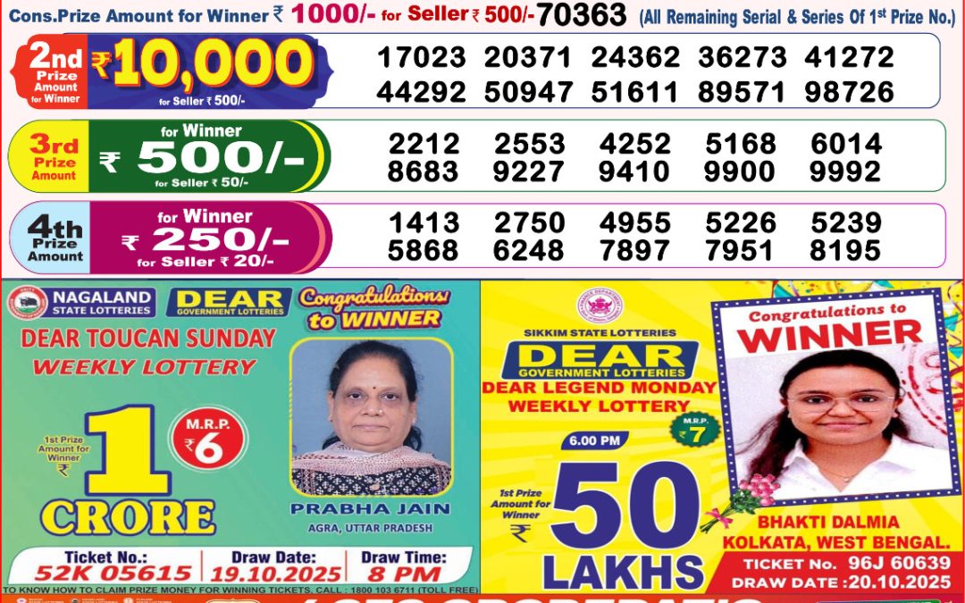 8 PM Lottery Sambad Result Today Live 24.12.25: Check Winning Numbers