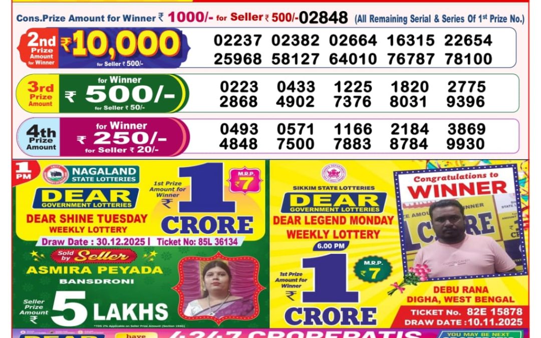 8 PM Lottery Sambad Result Today Live 30.12.25: Check Winning Numbers