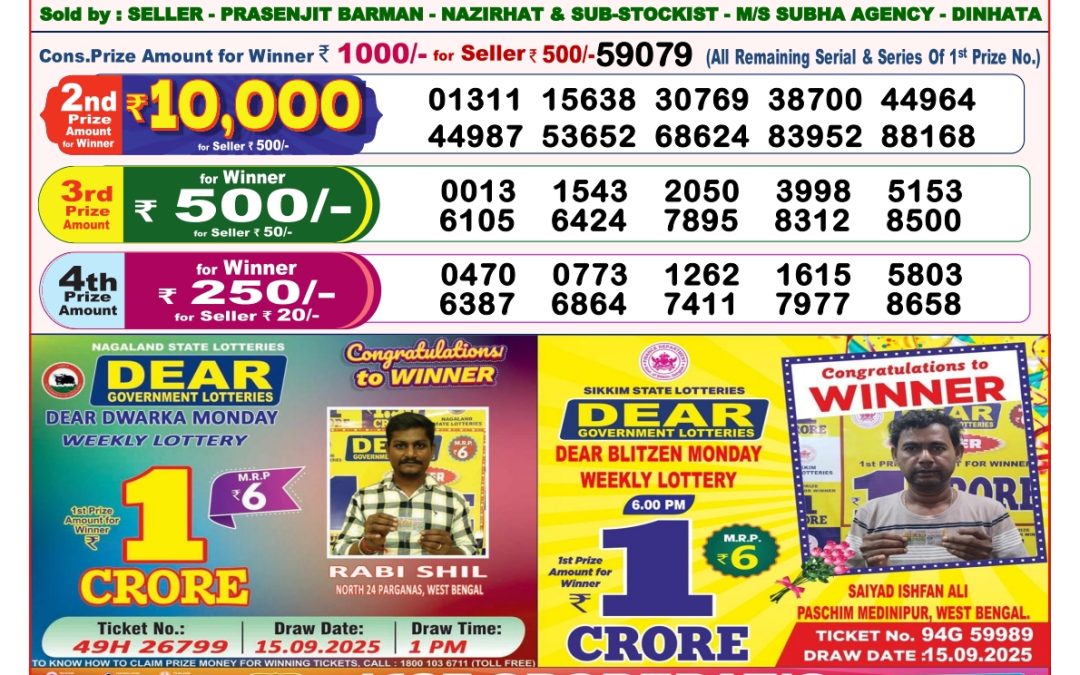 8 PM Lottery Sambad Result Today Live 02.12.25: Check Winning Numbers