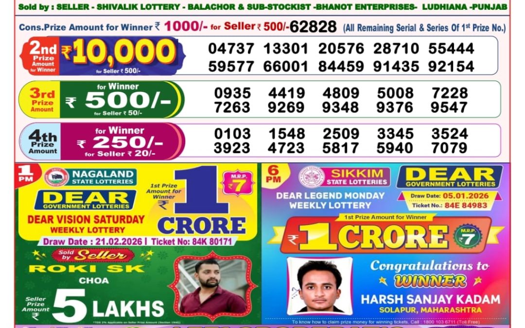 8 PM Lottery Sambad Result Today Live 22.02.26: Check Winning Numbers