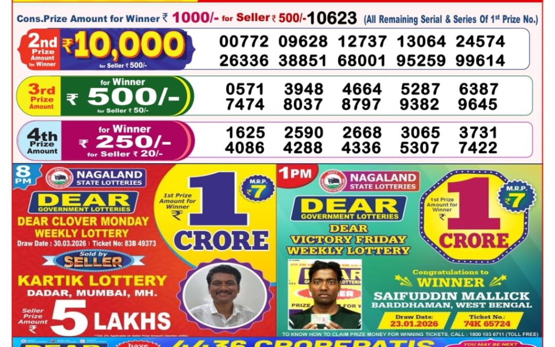 8 PM Lottery Sambad Result Today Live 31.03.26: Check Winning Numbers