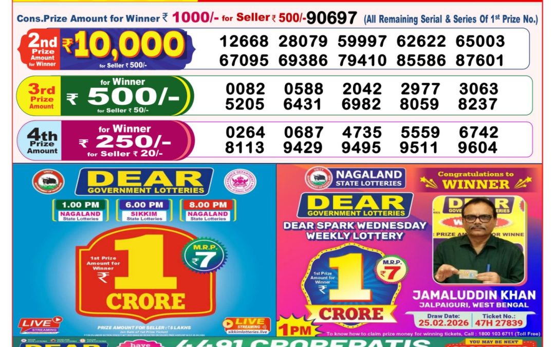 8 PM Lottery Sambad Result Today Live 07.05.26: Check Winning Numbers
