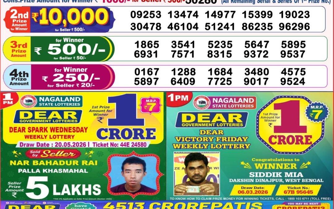 8 PM Lottery Sambad Result Today Live 21.05.26: Check Winning Numbers