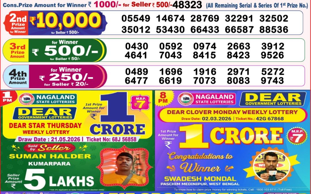 8 PM Lottery Sambad Result Today Live 22.05.26: Check Winning Numbers